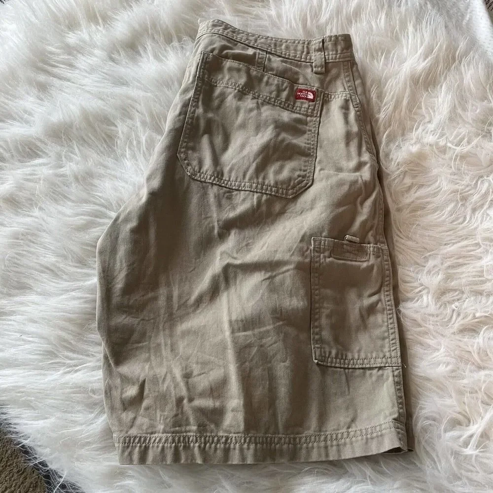 The North Face‎ Shorts Mens 38 Long Khaki Cargo Hiking Outdoor Casual Pocket